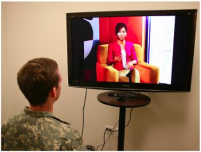 Detecting Presence of PTSD Using Sentiment Analysis From Text Data